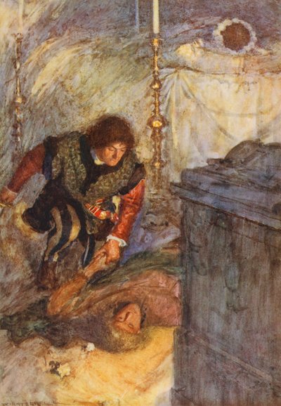 Shakespeares Romeo und Julia: Akt V, Szene III von William (after) Hatherell