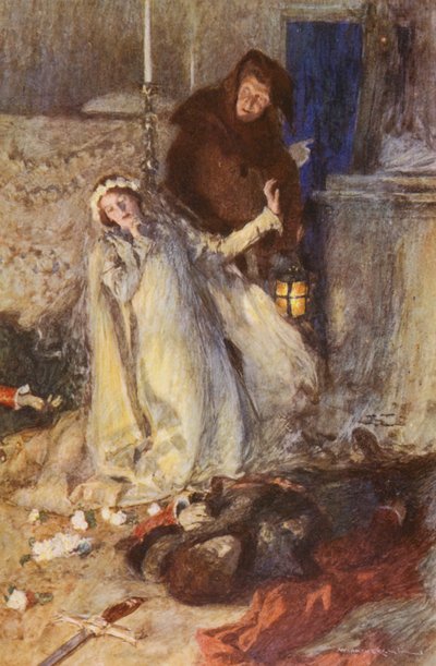 Shakespeares Romeo und Julia: Akt V, Szene III von William (after) Hatherell
