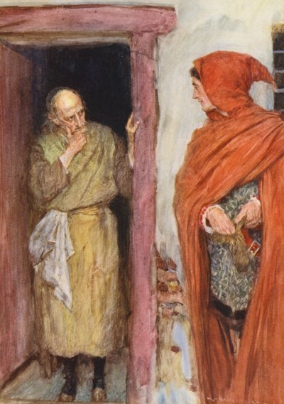 Shakespeares Romeo und Julia: Akt V, Szene I von William (after) Hatherell
