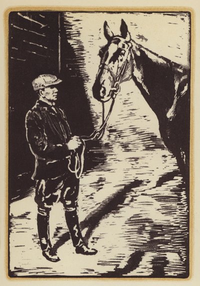 Illustration für Memoirs of a Fox-Hunting Man von Siegfried Sassoon von William (after) Nicholson