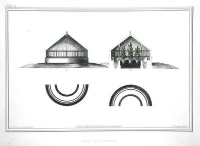 Entwurf für ein Gewächshaus, Tafel 14 aus 