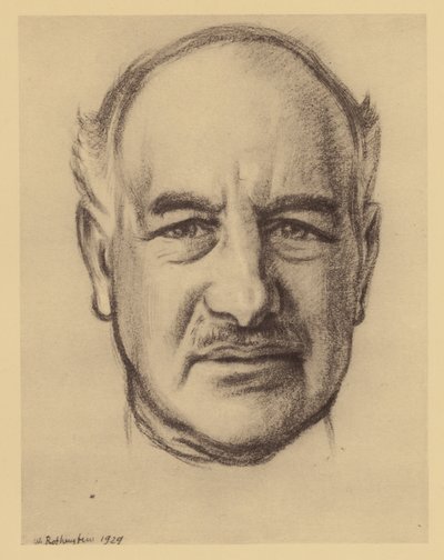 Porträt von Rt. Hon. Lord Melchett von Landford von William (after) Rothenstein