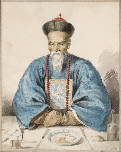 Der Fou-yen von Kanton, ca. 1790er Jahre von William Alexander