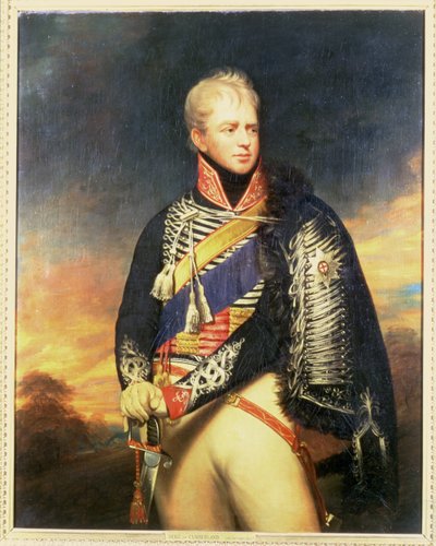 Porträt von Ernst, Herzog von Cumberland und König von Hannover von William Beechey