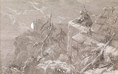 Sturm auf die Burg von William Bell Scott
