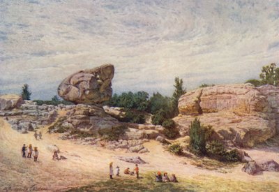 Der Toad Rock, Rusthall Common, Tunbridge Wells von William Biscombe Gardner