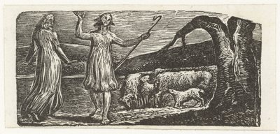 Colinet reist in trauriger Stimmung ab von William Blake