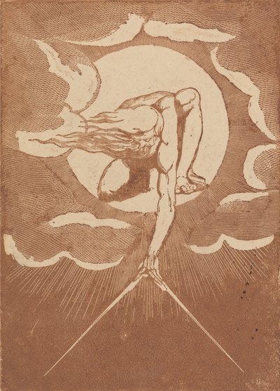Europa. Eine Prophezeiung; Frontispiz von William Blake