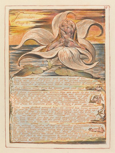 Jerusalem, Kapitel 2. Jeder Schmuck der Vollkommenheit... (Platte 28) von William Blake