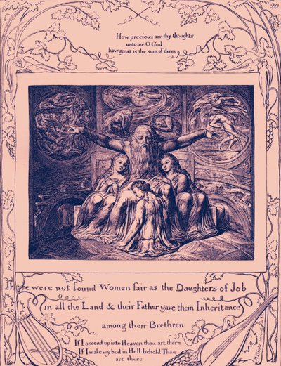 Das Buch Hiob, Illustrationen von William Blake von William Blake