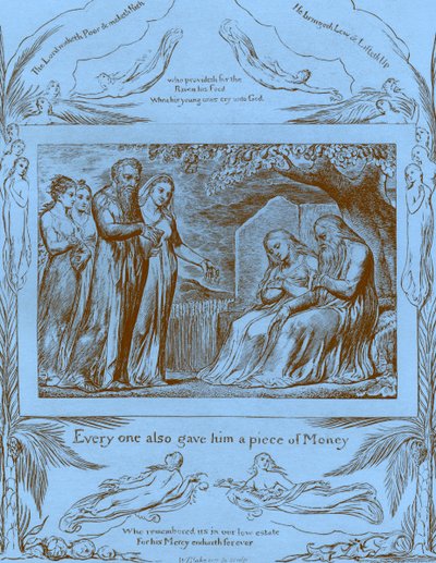 Das Buch Hiob, Illustrationen von William Blake von William Blake