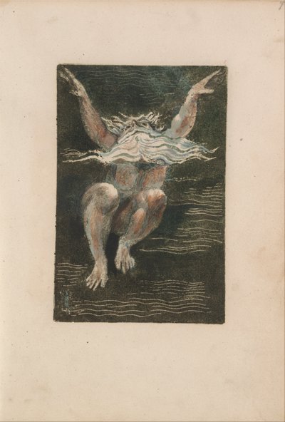 Das erste Buch Urizen, Tafel 7 (Bentley 12) von William Blake