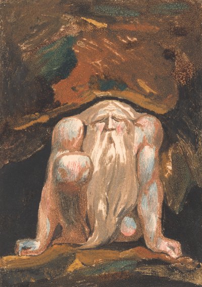 Das erste Buch Urizen, Platte 8 (Bentley 9) von William Blake