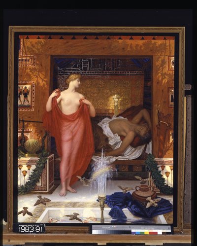 Hera im Haus des Hephaistos von William Blake Richmond