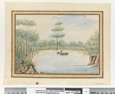 Gegenüber S. 182. `Gefangennahme von Colbee & Benalon. 25. November 1789