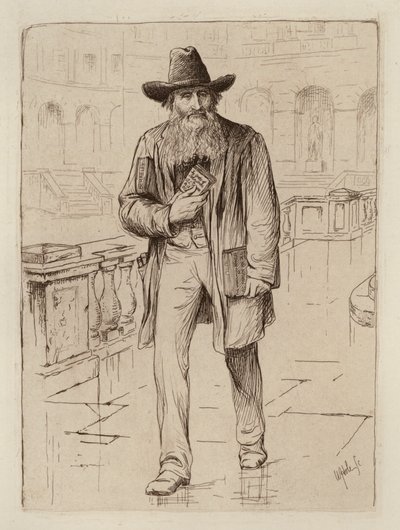 Alexander Campbell Fraser, Professor der Logik und Metaphysik (Stich) von William Brassey (after) Hole