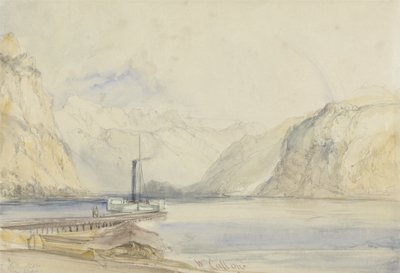Wallenstadt, von Wesen, Schweiz von William Callow