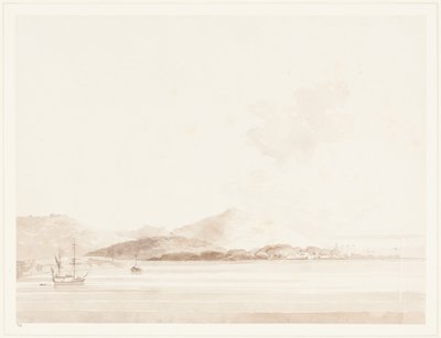 Eine Ansicht in Indien von William Daniell