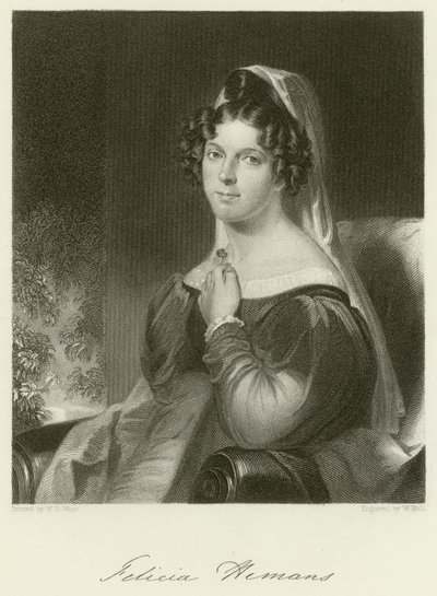 Felicia Hemans von William Edward West