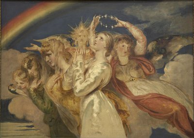 Die Himmelfahrt der Jungfrau von William Etty