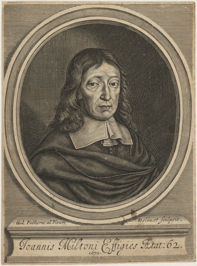 John Milton von William Faithorne