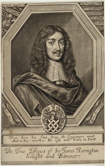 Sir James Harrington, Bart. von William Faithorne