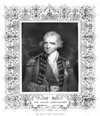 Sir Ralph Abercromby, britischer General von William Finden