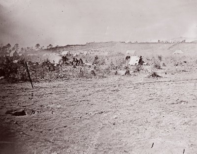 Fernansicht von Fort Brady, ca. 1865 von William Frank Browne