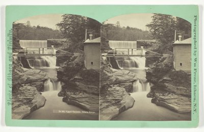 Obere Kaskade. Ithaca-Schlucht, spätes 19. Jahrhundert von William Frear
