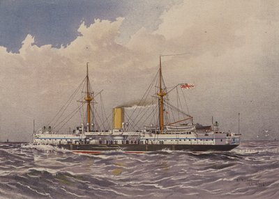 HMS Colossus, Schlachtschiff 1. Klasse von William Frederick Mitchell