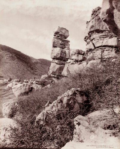 Pulpit Rock, Perry Park von William H. Jackson