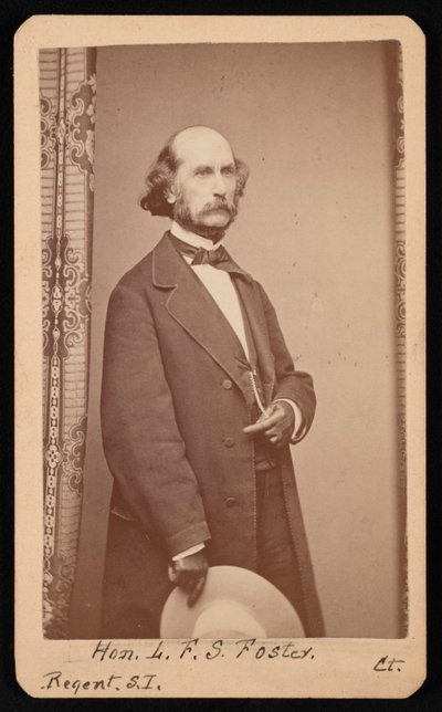 Porträt von LaFayette Sabine Foster 1806-1880 von William H Jennings
