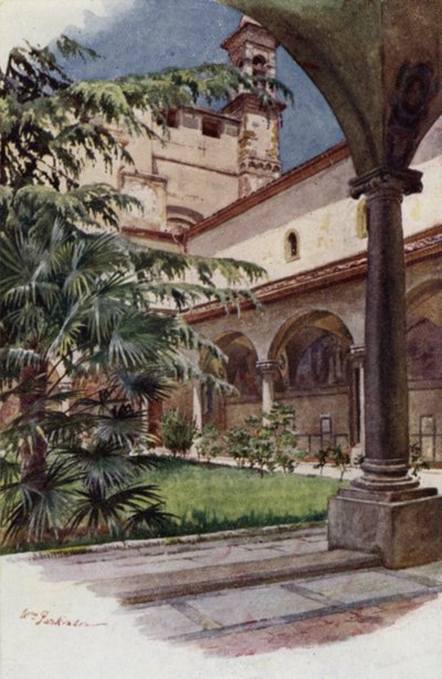 Chiostro Di S Marco, Florenz von William H. Parkinson