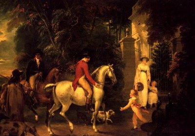 Rückkehr des Herzogs von Hamilton vom Hetzen von William Hamilton