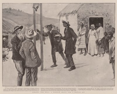 Die Glocke läuten, eine knappe Rettung für einen einheimischen Spion von William Hatherell