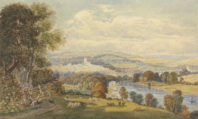 Ansicht von Totnes, Devon von William Havell