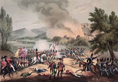 Schlacht von Pombal, 12. März 1811, graviert von Thomas Sutherland (geb. ca. 1785) von William Heath