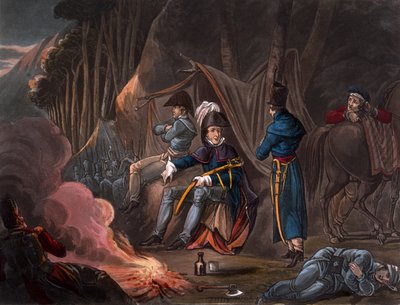 Halt in den Pyrenäen im Juli 1813, graviert von J.C. Stadler, veröffentlicht von Thomas Tegg, 1818 von William Heath