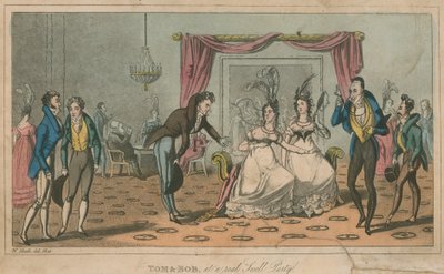 Tom und Bob auf einer echten noblen Party von William Heath