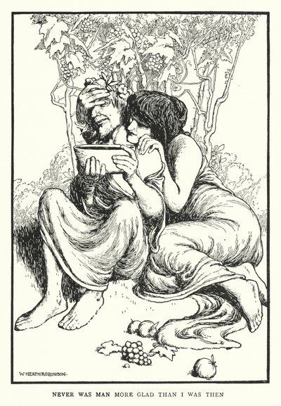 Nie war ein Mann glücklicher als ich damals von William Heath Robinson