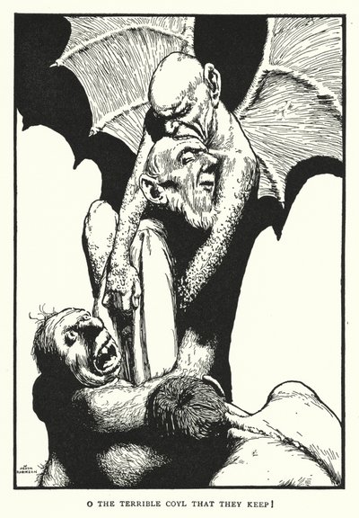 O der schreckliche Lärm, den sie machen! von William Heath Robinson