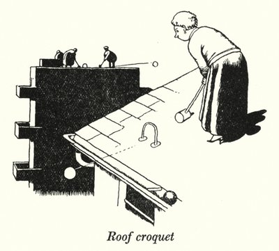 Dachkrocket von William Heath Robinson