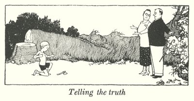 Die Wahrheit sagen von William Heath Robinson