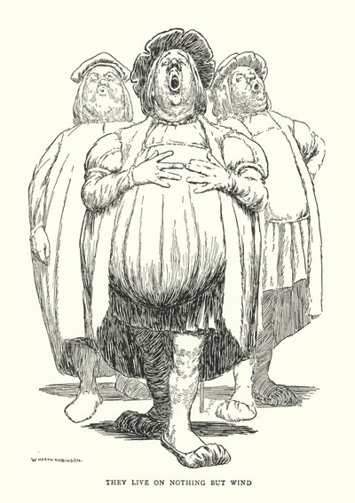 Sie leben nur vom Wind von William Heath Robinson