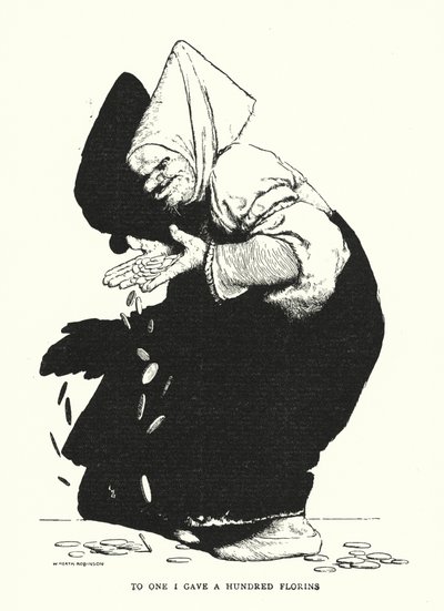 Einem gab ich hundert Florin von William Heath Robinson