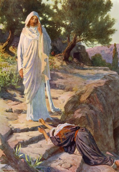 Unser Herrs erstes Erscheinen nach seiner Auferstehung von William Henry (after) Margetson