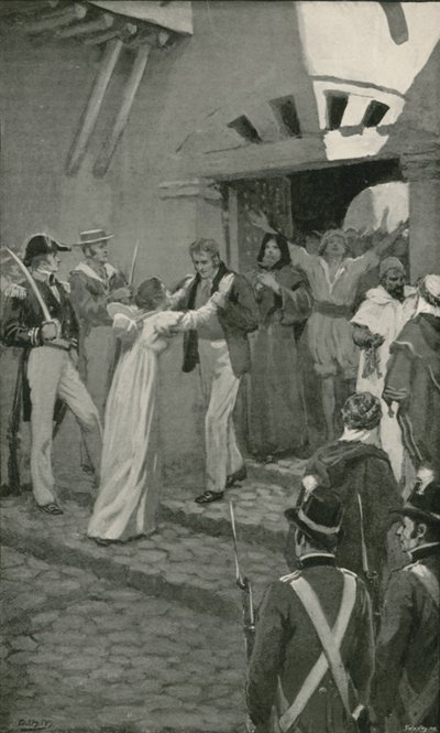 Die Befreiung christlicher Sklaven in Algier durch eine britische Marineeinheit von William Henry (after) Margetson
