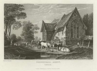 Coggeshall Abbey, Essex von William Henry Bartlett