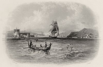 Die Dardanellen, Türkei, graviert von R. Willis von William Henry Bartlett