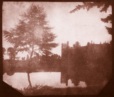 Lacock Abbey in Reflexion, ca. 1840 von William Henry Fox Talbot
